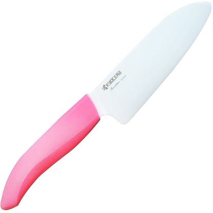 图片 京瓷(KYOCERA) 精密陶瓷厨具刀具日本刀具 厨房家用全套切菜水果刀擦片削皮 京瓷 陶瓷刀FKR-140PK