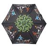 图片 Totes 手动开合折叠雨伞 迷你 48 厘米 遛狗图案 8374 8374
