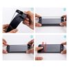 图片 日本HANATORA 花虎 3DKM系列 高品质苹果曲面钢化膜 3D弧边iphone7plus超强硬度全屏钢化玻璃膜 防爆手机贴膜 (iPhone7 Plus(5.5寸) 黑色)  日本
