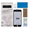 图片 日本HANATORA 花虎 3DKM系列 高品质苹果曲面钢化膜 3D弧边iphone7plus超强硬度全屏钢化玻璃膜 防爆手机贴膜 (iPhone7 Plus(5.5寸) 黑色)  日本